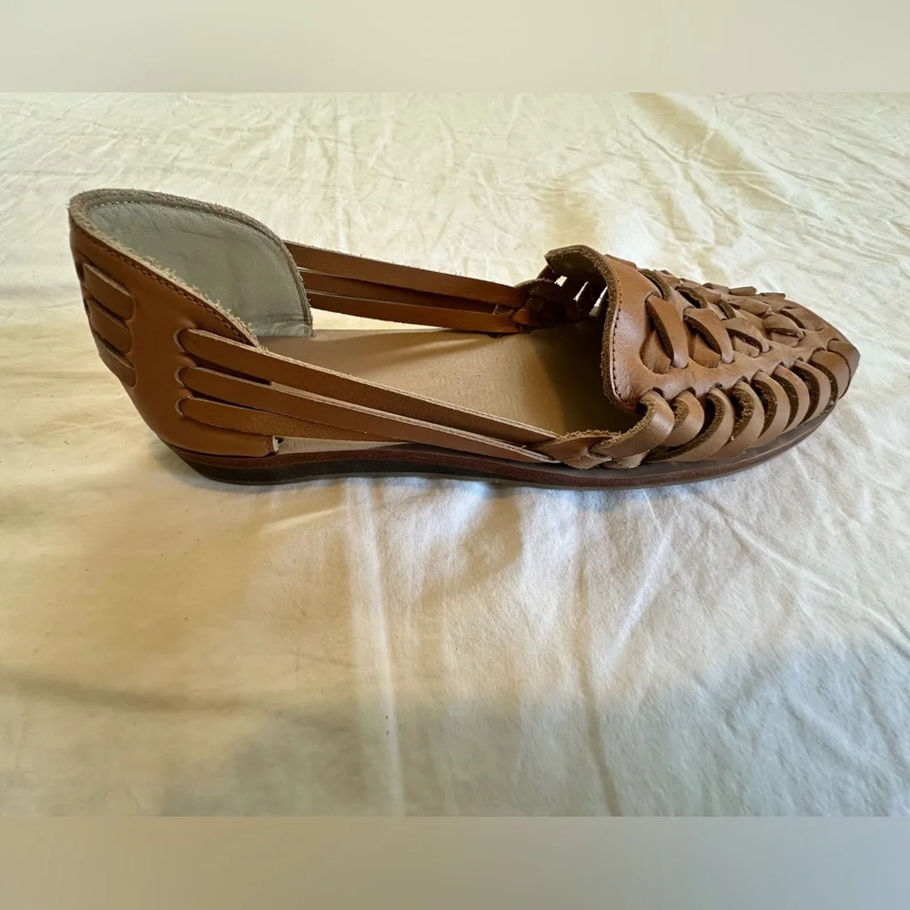 NISOLO | Women's Huarache Sandal, Almond Size 6.5 - Picture 8 of 9